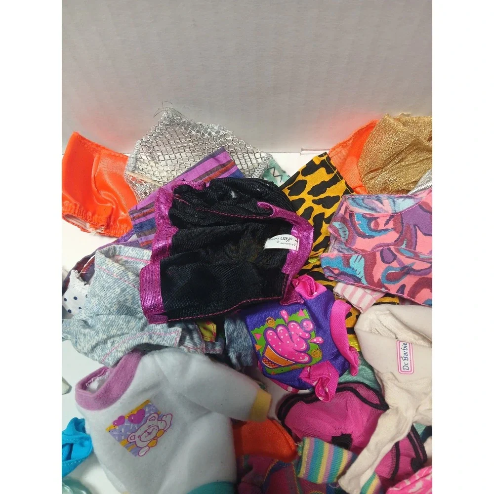 Vintage Barbie Ken Clothes Lot Huge 80s 90s Mattel Heart Family Disneyland